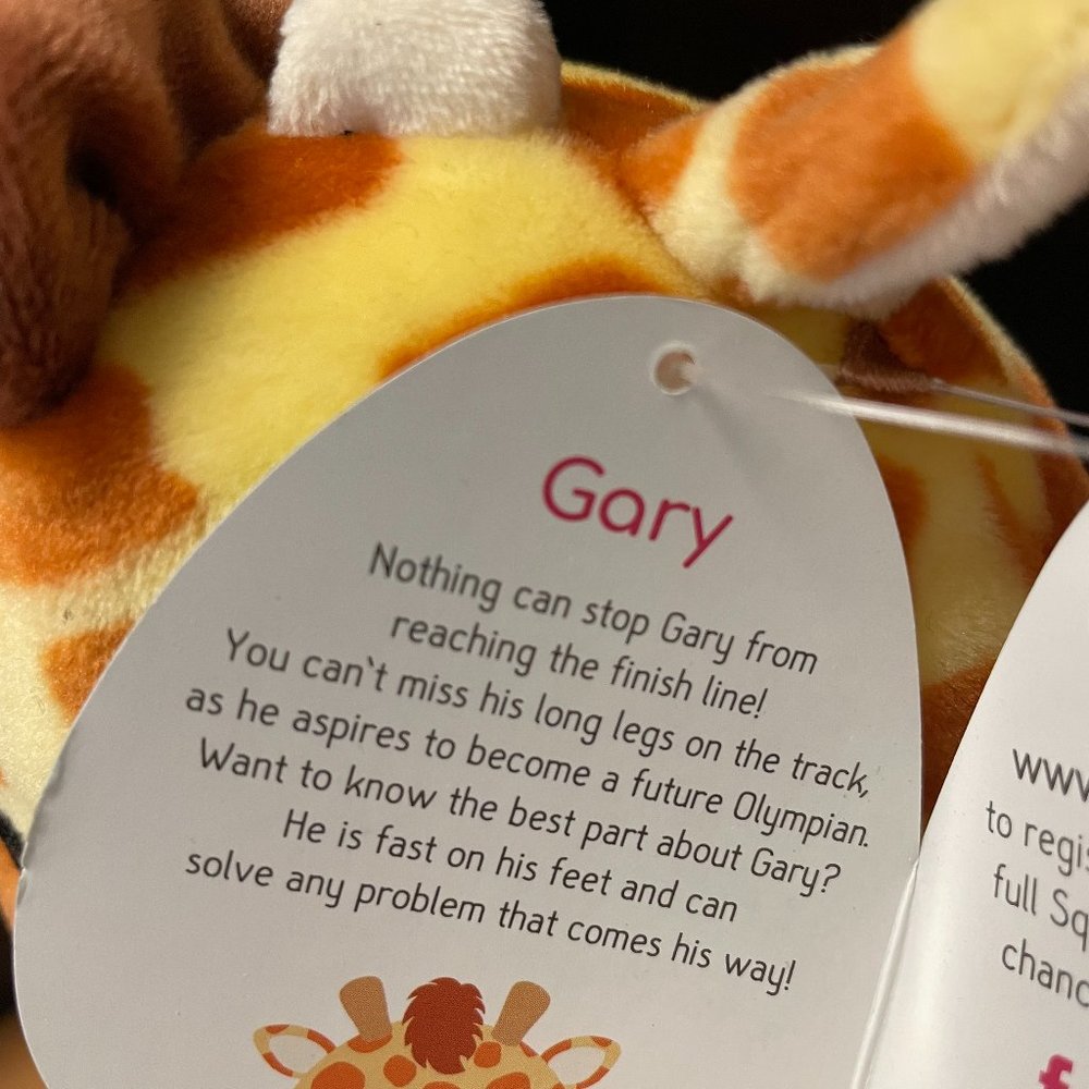 Gary the Giraffe 5" Squishmallow NEW with tag